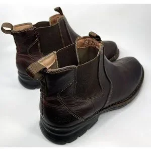 Clarks | Shoes | Clarks Mens 78842 Brown Leather Slipon 